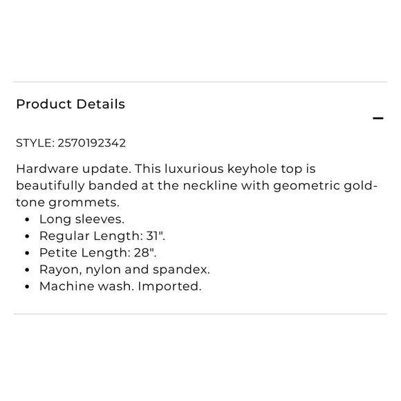 Chico's Black Tunic 2 High Low Long Black Tunic Gold Hardware Large - Picture 5 of 11